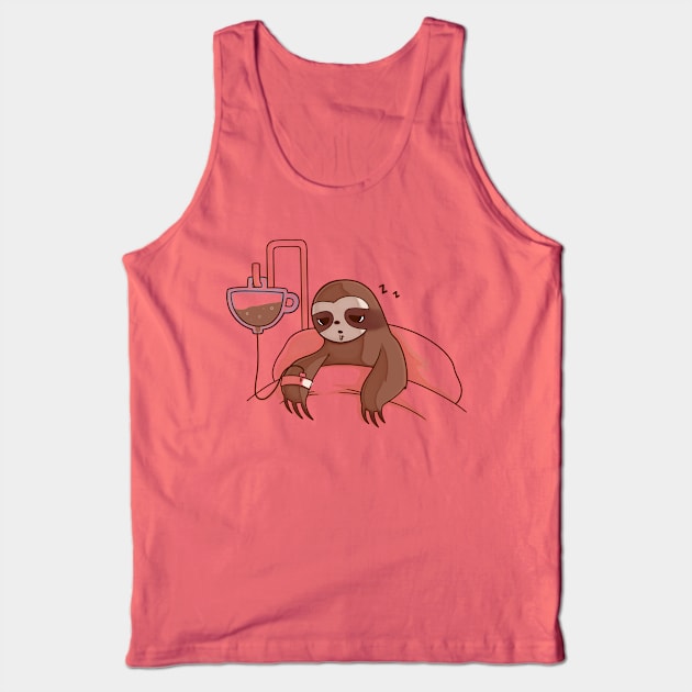 Slow morning Tank Top by Naolito